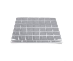 Jonikuper Lot de 10 feuilles de pièces de monnaie en plastique pour portefeuilles, 42 pochettes pour rangement de pages, collection transparente, compatible avec les albums de collection de pièces