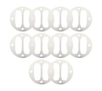 Jonikuper Lot de 10 joints de plaque de soupape de compresseur d'air avec rondelles en aluminium pour machines à huile et à huile, pour base de culasse 47/51/65 (type 47)