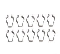 Jonikuper Lot de 10 pinces à ressort en acier inoxydable 304 pour garage et atelier, tailles assorties 12 mm, 15 mm, 18 mm, 21 mm, 25 mm (18 mm)