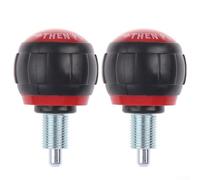 Jonikuper Lot de 2 boutons à ressort pour équipement de gym, fitness, vis de réglage de la hauteur, pièce de rechange compatible avec les vélos d'appartement et les machines de musculation