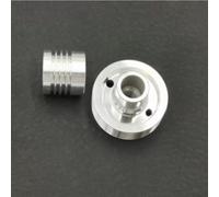 Jonikuper Lot de 2 poulies de tête de coupe pour rabots électriques F20 - Roues à lame métallique - 33 x 19,5 mm et 19,5 x 19,5 mm - Compatible avec outil électrique F20 (SKU)