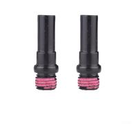 Jonikuper Lot de 2 vis de montage M10 V-Brake Pivot Mount pour cadre en acier haute résistance et boulons de fourche avec revêtement anti-lâche, compatible avec les poteaux filetés amovibles de