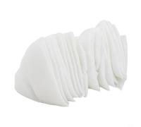 Jonikuper Lot de 20 filtres G4 pour valves à plaque Zehnder, grille de soupape d'échappement, 180 mm de long, compatibles avec les valves à disque rond DN125 pour Helios, Maico, Pluggit