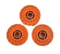 Jonikuper Lot de 3 bobines et fil pour débroussailleuses McGregor MET3525 MET4530 MET6032 et WG1 compatibles avec les débroussailleuses GGT350G GGT450G GGT600G GT25 GT30 450-T Twin Line