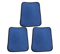 Jonikuper Lot de 3 chiffons de nettoyage pour boules de bowling pour accessoires - Ensemble de serviettes éponge en nylon et polyester, 20 x 20 cm et 20 x 25 cm, bleu et violet (20 x 25 cm)