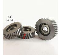Jonikuper Lot de 3 engrenages planétaires 36T 38,5 x 11 mm avec roulements 608 pour vélo électrique et vélo électrique de remplacement (acier plastique)