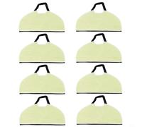 Jonikuper Lot de 4 serpillères en microfibre compatibles avec Shark RV2610WA AV2610WA RV2620WD RV2610WFUS RV2410WD AI pour robot Ultra 2 en 1, lavables et réutilisables, pour sol doux