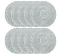 Jonikuper Lot de 4 serpillères réutilisables et lavables pour robot E30 - Pièces de rechange en microfibre