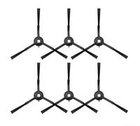 Jonikuper Lot de 6 brosses latérales de rechange, pour robot aspirateur Ropo Slim pour robot Kewbily DL30 Pro, brosses en nylon et plastique pour maintenir la couverture de nettoyage