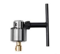 Jonikuper Mandrin de perceuse JT0 avec plage de serrage de 0,3 à 4 mm, arbre de moteur électrique de 3,17 mm, cône 2°, construction métallique, lot de 4 pièces pour perçage (SKU)