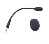 Jonikuper Microphone de rechange pour casque de jeu Razer Electra, connecteur plaqué or de 3,5 mm, microphone antibruit pour une communication vocale claire
