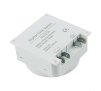 Jonikuper Minuteur numérique 12 V 16 A avec écran LCD, programmable hebdomadaire pour relais pour appareils ménagers, housse étanche incluse (C)