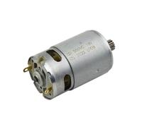 Jonikuper Moteur de perceuse électrique, moteur RS550 18 V avec engrenage à 13 dents, boîtier en métal robuste et brosse à charbon magnétique pour perceuse sans fil Bosch GSB/GSR120-LI