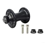 Jonikuper Moyeu avant de vélo pour vélos pliants, 20 trous, 2 roulements, 74 mm O.L.D, 38 mm PCD, alliage d'aluminium, noir