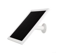 Jonikuper Panneau solaire monocristallin 6 W 6 V avec câble de 3 m, chargeur solaire pour caméra extérieure Eufy/Wyze/Ring, pour caméras de sécurité extérieures (blanc)