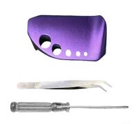 Jonikuper Plaque de pressage pour moulinet de pêche Abu B3/P3/P4/P5/X4, mise à niveau, plaque d'embrayage en métal pour droitier avec outil de tournevis (violet)