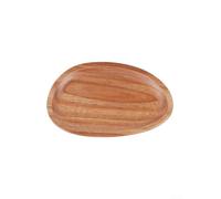 Jonikuper Plateau de service en bois massif naturel pour la décoration de la maison et de la cuisine (44 x 27 cm)