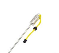 Jonikuper Pointeur de plongée en acier inoxydable 316 avec dragonne, sonde sous-marine pour plongée sous-marine et plongée avec tuba, hochet de plongée de 31,5 cm pour communication et sécurité (jaune