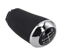 Jonikuper Pommeau de levier de vitesse en cuir 5/6 vitesses compatible avec 3 BL, 5 pour CR CW, 6 II GH, CX-7 ER et pour les modèles MX-5 III - Noir (6 vitesses)