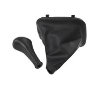 Jonikuper Pommeau de levier de vitesse manuel 4/5 vitesses avec couvercle anti-poussière compatible avec classe C W201 W202, Classe E W123 W124, pour modèles Classe S W126 W140 (4 vitesses)