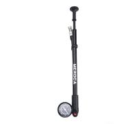 Jonikuper Pompe haute pression 300 psi, amortisseur de vélo avec valve de déverrouillage pour fourche avant et arrière de vélo suspension en alliage d'aluminium
