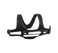 Jonikuper Porte-bouteille d'eau en fibre de carbone 3K avec ouverture sur le côté droit, design léger de 18 g pour vélos de montagne pliables et à engrenages fixes, compatible (mat)