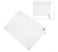 Jonikuper Présentoir de cartes en acrylique et photo pour organiseurs de placard, cadre de rangement transparent pour photos, disques, cartes, 1CD 15 x 15 cm avec film protecteur (1CD + 1 petite carte