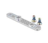 Jonikuper Road For Bike Adaptateur de frein à disque plat avant pour étrier de frein à disque pour rotors de 140 mm à 160 mm, compatible avec et pour freins Campagnolo, alliage d'aluminium 7075