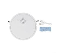 Jonikuper Robot aspirateur 3 en 1 avec balayage, nettoyage humide et plusieurs modes de nettoyage, capteurs anti-collision et anti-chute, pour bois, carrelage, tapis (blanc)