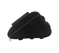 Jonikuper Sac de batterie triangulaire électrique en nylon résistant aux éclaboussures pour 36 V 48 V 60 V 72 V E-For Bike Grande capacité pour une installation facile Noir (S)
