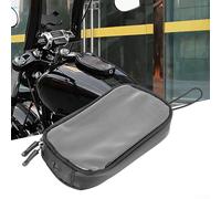 Jonikuper Sac de navigation pour moto avec poche avant transparente compatible avec toutes les motos avec réservoirs de gaz en métal