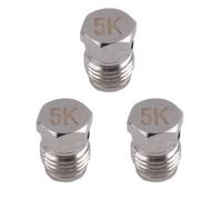 Jonikuper Sécurité et régulation du réservoir, disque de rupture du régulateur de réservoir HPA/CO2 de faible à élevé PSI, fusible 1,8 K 3 K 5 K 6 K 7,5 K pour réservoirs d'air comprimé (5000 psi)