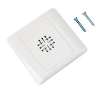 Jonikuper Sonnette électronique filaire 220 V pour la maison, le bureau et l'hôtel - Carillon Ding Dong 90 dB, boîtier ABS/PC, sonnette murale 86 x 86 x 35 mm (blanc) (sku)