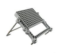 Jonikuper Support de montage moteur hors-bord pour bateaux gonflables, bateaux de pêche et canots pneumatiques en caoutchouc avec vis et écrous, support moteur ABS et métal, 28 x 26 x 3 cm