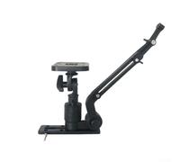 Jonikuper Support de montage pour détecteur de poissons avec base en acier inoxydable et porte-à-faux réglable pour la pêche, compatible avec la plupart des détecteurs de poissons