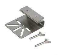 Jonikuper Support en métal pour caméra de sécurité extérieure, compatible avec Eufy SoloCam S340 E30, kit d'installation pour caméra solaire Argenté