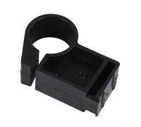 Jonikuper Support pour écran LCD d'exercice pour vélo pour tube rond de 22 à 25 mm, fixation stationnaire pour support de vélo, support d'écran en plastique noir pour équipement cardio