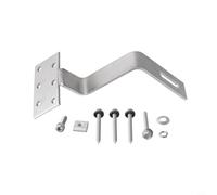 Jonikuper Supports de montage de toit pour panneau solaire pour système photovoltaïque en acier inoxydable 304 avec vis, compatible avec les toits en acier inoxydable et couleur (1 lot)