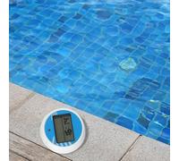 Jonikuper Thermomètre de bain de glace flottant avec minuterie et alarme - Jauge d'eau électronique étanche pour plonger à froid, natation en hiver