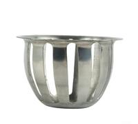 Jonikuper Toit de drainage rond en acier inoxydable avec filtre de pluie pour gouttière extérieure et protection d'égout (75 mm)
