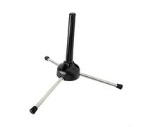 Jonikuper Trépied pour hautbois, flûte, clarinette et saxophone, support pliable portable pour instrument à vent avec pieds en métal et embouts en caoutchouc, léger 85 g pour