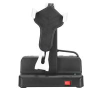 Jonlaki Agitateur Automatique de Téléphone Portable et Podomètre pour Compter Les Pas-Support de Téléphone Portable nacré avec Support Pivotant