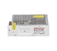 Jonlaki Alimentation à Découpage Régulée CC 12 V 150 W 12,5 A pour la de sécurité LED et Les équipements électriques
