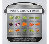 Jonlaki Autocollant Magnétique pour Mémo de Programme de Cuisson, pour Autocuiseurs électriques, Pratique, Forte Tenue, Cadeau de Cuisine Idéal