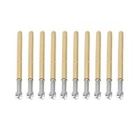 Jonlaki Broches Pogo Type Tête Q, 100 Pièces, Sondes de Test PCB 5A en Laiton et Acier Inoxydable, Faciles à Remplacer