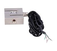 Jonlaki Capteur de Cellule de Charge de Type S à Force de Pression de Traction en Acier allié 40Cr avec Câble pour l'automatisation Industrielle - DYLY-104 (500KG)