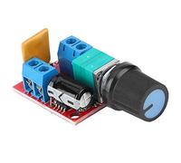 Jonlaki Contrôleur de Moteur à Courant Continu PWM, Régulation de Vitesse 3-35V 5A avec Auto-récupération et Bouton