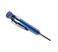Jonlaki Crayon de Charpentier Mécanique, Crayon de Charpentier, de, de Construction, de Mécanique à Nez Carpente avec Taille-, Outil à Trou Profond pour le Bois (BLUE)