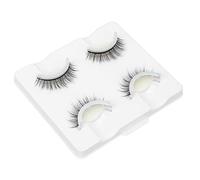 Jonlaki Épais Magnétique Faux Cils Accessoires de Cosmétiques de Maquillage pour les Femmes (3D-01)