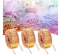 Jonlaki Fil d'inducteur Toroïdal de 20 Pièces avec des Bobines de Cuivre Pur pour la Carte de Circuit imprimé 100UH 0.6mm